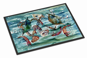 Shellfish Art Indoor or Outdoor Mat - 638508044037