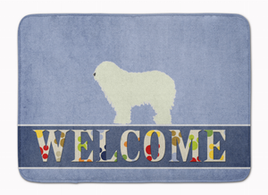 Dog Breed Print Machine Washable Memory Foam Welcome Mat - 638508703514