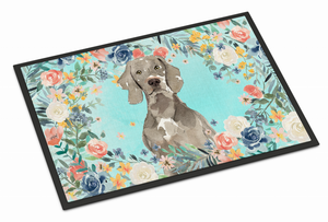 Dog Art Spring Flowers Mat - 194030028933