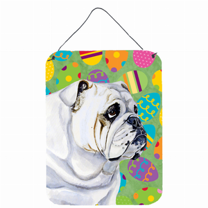 Easter Eggtravaganza Design with Dog Wall or Door Hanging Prints - 617375991743