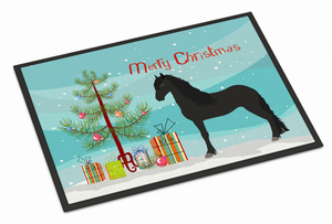 Horse Art Christmas Indoor or Outdoor Mat - 652259117925