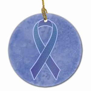 Cancer Awareness Ribbon Ornament - 615872856183