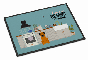 Dog Kitchen Scene Indoor or Outdoor Mat - 194030347362