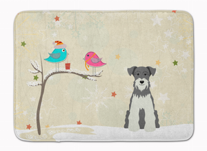 Christmas Presents Between Friends Dog Art Machine Washable Memory Foam Mat - 638508639288