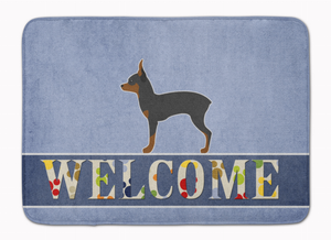 Dog Breed Print Machine Washable Memory Foam Welcome Mat - 638508702838