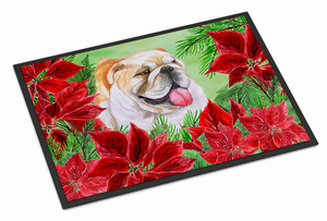 Poinsettas Dog Artwork Mat - 652259188505