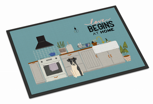 Dog Kitchen Scene Indoor or Outdoor Mat - 194030347959
