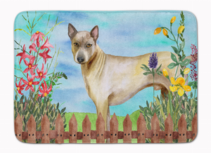 Spring Dog Art Machine Washable Memory Foam Mat - 652259183753