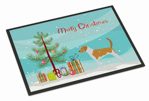 Merry Christmas Tree Dog Art Indoor or Outdoor Mat - 638508471758
