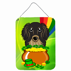 St. Patrick's Day Design with Dog Wall or Door Hanging Prints - 638508211149