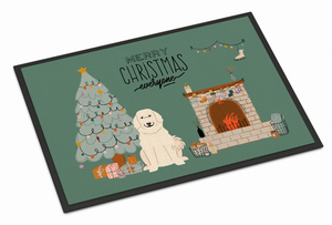 Dog Christmas Everyone Indoor or Outdoor Mat - 194030346396