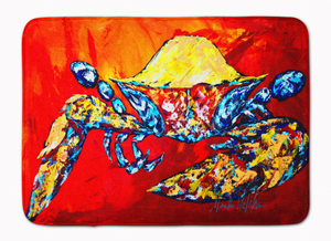 Sealife/Crab Themed Art Washable Memory Foam Mat - 638508647412
