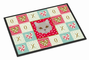 Cat Face XOXO Mat - 194030291672