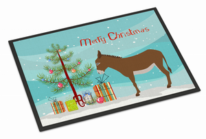 Donkeys & Mules Art Christmas Indoor or Outdoor Mat - 652259122486