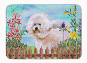 Spring Dog Art Machine Washable Memory Foam Mat - 652259184002