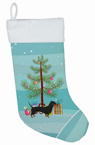 Christmas Tree and Dog on Christmas Stocking - 194030055731