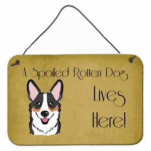 Dog Lives Here Design Wall or Door Hanging Prints - 638508005427