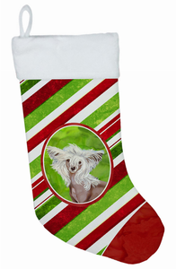 Dog and Christmas Candy Christmas Stocking - 705332016933