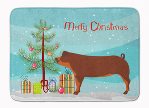 Pig Christmas Machine Washable Memory Foam Mat - 652259132119