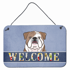 Welcome Design with Dog Wall or Door Hanging Prints - 638508000729