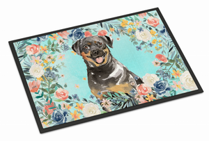Dog Art Spring Flowers Mat - 194030029022