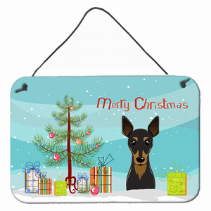 Christmas Tree and Dog Art Wall or Door Hanging Prints - 638508144058