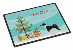 Christmas Tree Dog Art Indoor or Outdoor Mat - 194030030042