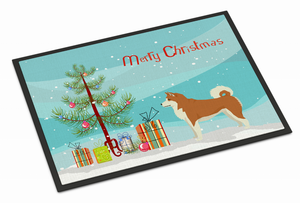 Christmas Tree Dog Art Indoor or Outdoor Mat - 194030029992
