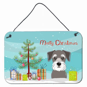 Christmas Tree and Dog Art Wall or Door Hanging Prints - 638508143716