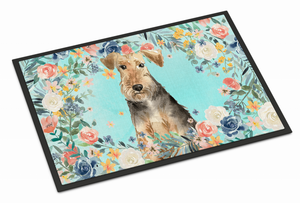 Dog Art Spring Flowers Mat - 194030023341