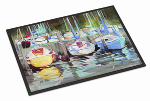 Sailboat Art by Jean McKee Mat - 615872941605