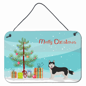 Christmas Tree Design with Dog Wall or Door Hanging Prints - 194030022481