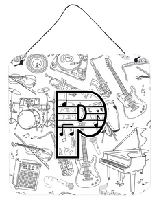 Musical Note Letters Wall or Door Hanging Prints - 615872984947