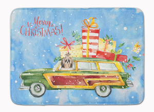 Christmas Dog in Car Mat - 652259294114