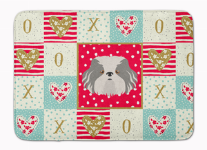 Multi Themed Dog Face XOXO Mat - 194030301739