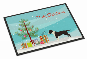 Christmas Tree Dog Art Indoor or Outdoor Mat - 194030030028