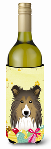 Dog Art Easter Egg Hunt Wine Bottle Hugger - 638508207715