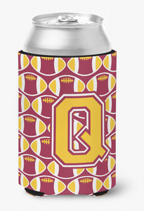 Letter Football Can or Bottle Hugger - 638508282682