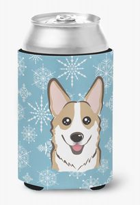Snowflake Dog Design Can or Bottle Hugger - 638508107879