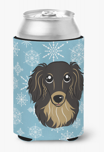 Snowflake Dog Design Can or Bottle Hugger - 638508107473