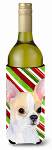 Christmas Dog Art Wine Bottle Hugger - 615872718269