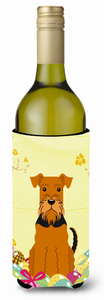 Easter Eggs with Dog Wine Bottle Hugger - 638508759269