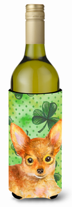 Dog with St Patrick's Design Wine Bottle Hugger - 652259170258