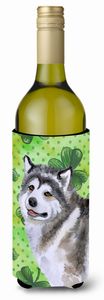 Dog with St Patrick's Design Wine Bottle Hugger - 652259169412