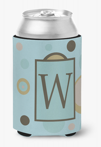 Monogram Letter Can or Bottle Hugger - 617375997523