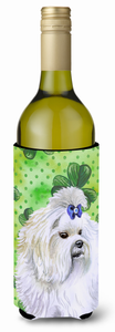 Dog with St Patrick's Design Wine Bottle Hugger - 652259169542