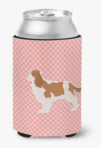 Dog Profile Checkerboard Can or Bottle Hugger - 638508506320