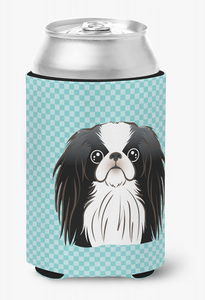 Dog Face Checkerboard Can or Bottle Hugger - 615872892617