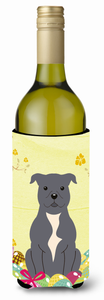 Easter Eggs with Dog Wine Bottle Hugger - 638508759313