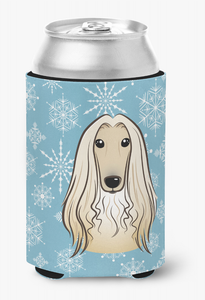 Snowflake Dog Design Can or Bottle Hugger - 638508107787